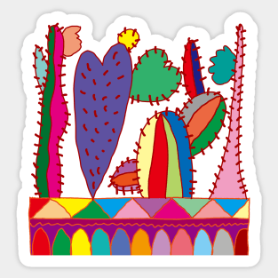 Cacti Sticker